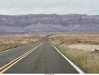 drive to Marble Canyon