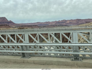 63 a18. Marble Canyon - Navajo Bridge across the grand canyon