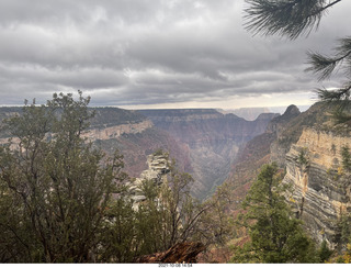 256 a18. Grand Canyon North Rim - Widforss Trail - vista view