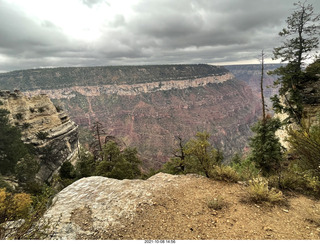 Grand Canyon North Rim - Widforss Trail - vista view