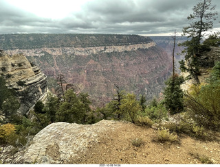 Grand Canyon North Rim - Widforss Trail - vista view