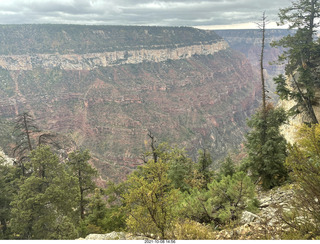 260 a18. Grand Canyon North Rim - Widforss Trail - vista view