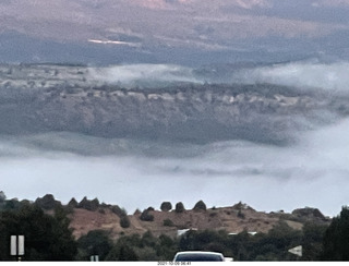 11 a18. drive to Bryce Canyon - fog