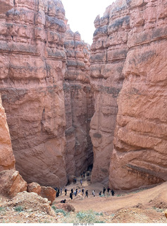 Bryce Canyon - Wall Street hike - Adam