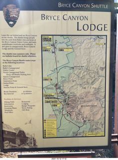 198 a18. Bryce Canyon  Lodge map