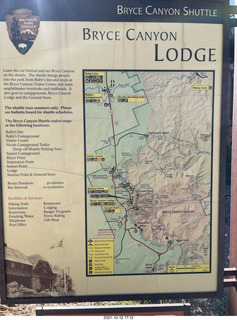 Bryce Canyon  Lodge map