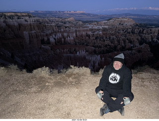 247 a18. Bryce Canyon Amphitheater at sunset - Adam