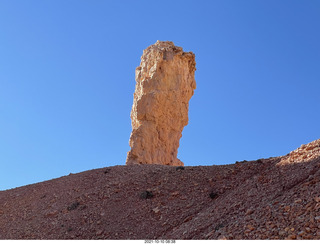 Bryce Canyon Fairyland Trail hike - my chosen hoodoo