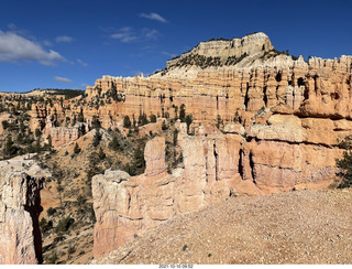 Bryce Canyon Fairyland Trail hike - bow of Boat Mesa