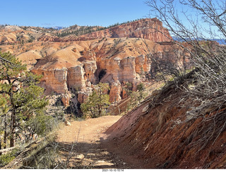 158 a18. Bryce Canyon Fairyland Trail hike