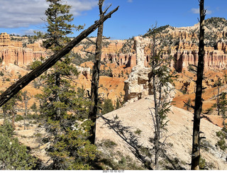 Bryce Canyon Fairyland Trail hike - bow of Boat Mesa