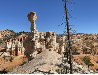 Bryce Canyon Fairyland Trail hike - bow of Boat Mesa