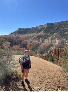 Bryce Canyon Fairyland Trail hike - Adam - my chosen hoodoo