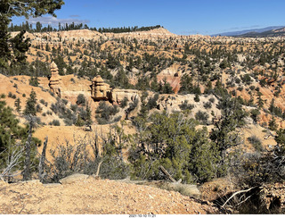 193 a18. Bryce Canyon Fairyland Trail hike