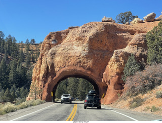 drive to Zion - Red Rock tunnel