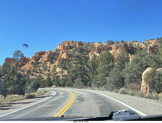 drive to Zion - Red Rock