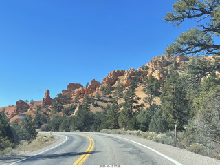 drive to Zion - Red Rock