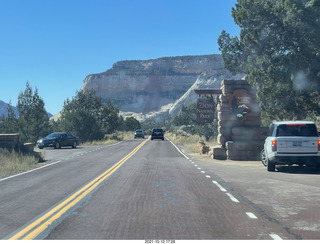 Zion National Park entrance