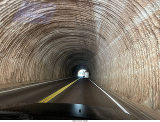 349 a18. Zion National Park tunnel