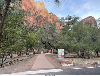 Zion National Park from shuttle