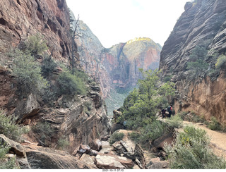 10 a18. Zion National Park - Scout Landing hike