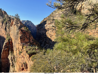 Zion National Park - Scout Landing - Angels Landing hikers