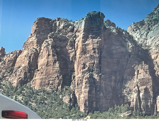 Zion National Park - Scout Landing hike - bridge view