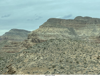 164 a18. Arizona drive on I-15, Virgin River, amazing views