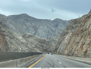 Arizona drive on I-15, Virgin River, amazing views