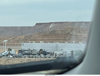 192 a18. I-15 in arizona - V on the hillside