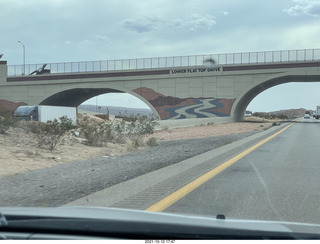 Arizona drive on I-15, Virgin River, amazing views