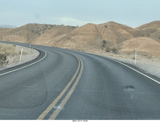 Nevada drive to valley of fire