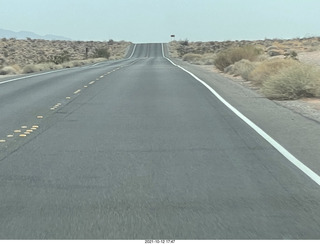 Nevada drive to valley of fire