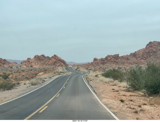 Nevada drive to valley of fire