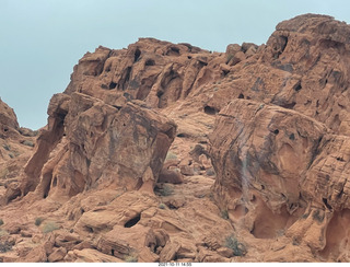 Valley of Fire State Park in Nevada - sign