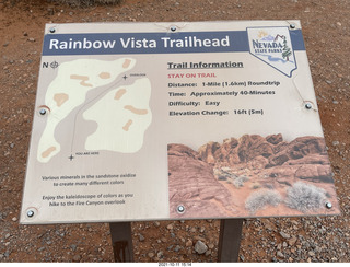 293 a18. Valley of Fire State Park - Nevada - Rainbow Vista