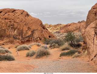 296 a18. Valley of Fire State Park - Nevada - Rainbow Vista