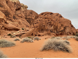 298 a18. Valley of Fire State Park - Nevada - Rainbow Vista