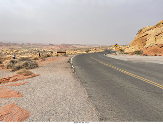 313 a18. Valley of Fire State Park - Nevada - Rainbow Vista