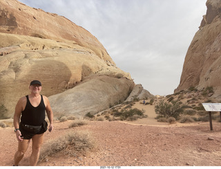 365 a18. Valley of Fire State Park - Nevada - White Domes - Adam