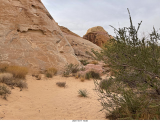 375 a18. Valley of Fire State Park - Nevada - White Domes