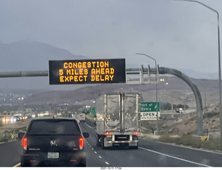 504 a18. I-15 drive - congestion sign