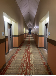 1 a18. our hotel hallway - holiday inn express zion