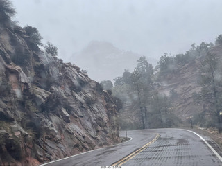 51 a18. Zion National Park in the snow