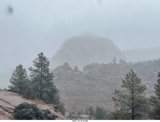 54 a18. Zion National Park in the snow