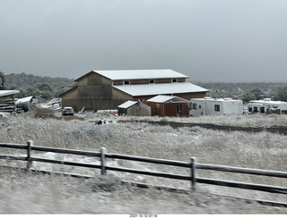 Zion National Park in the snow