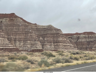 drive to Flagstaff in the snow on Route 89