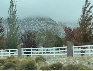 drive on Route 89 to Flagstaff - clouds