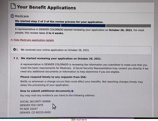 Medicare application