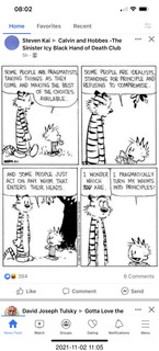 turning whims into principles - Calvin and Hobbes